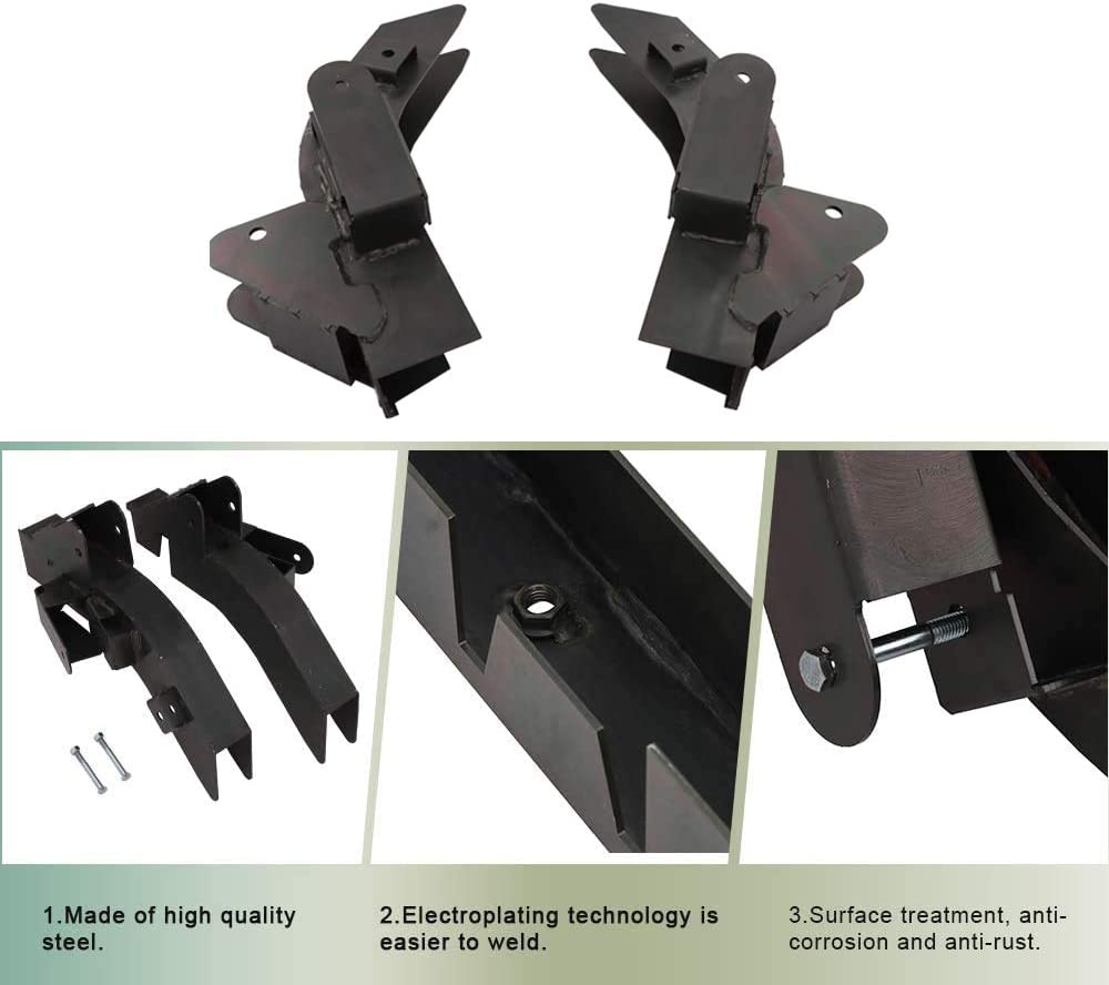 For 1997-2006 Jeep Wrangler TJ Rear Set Trail Control Arm Frame