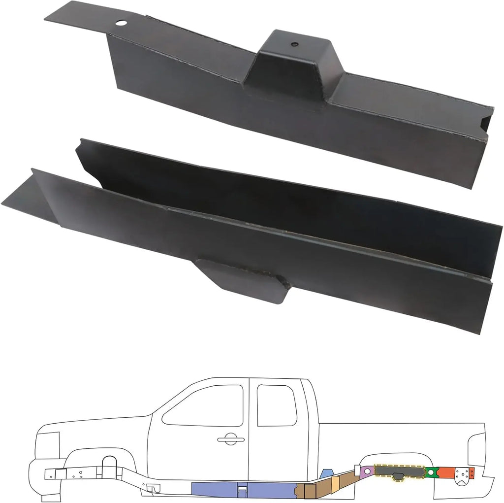 For 2007-2014 2nd Gen Chevy Silverado and 3rd gen GMC Sierra 1500 Silverado Over Alxe Frame Repair Kit - oriclambo