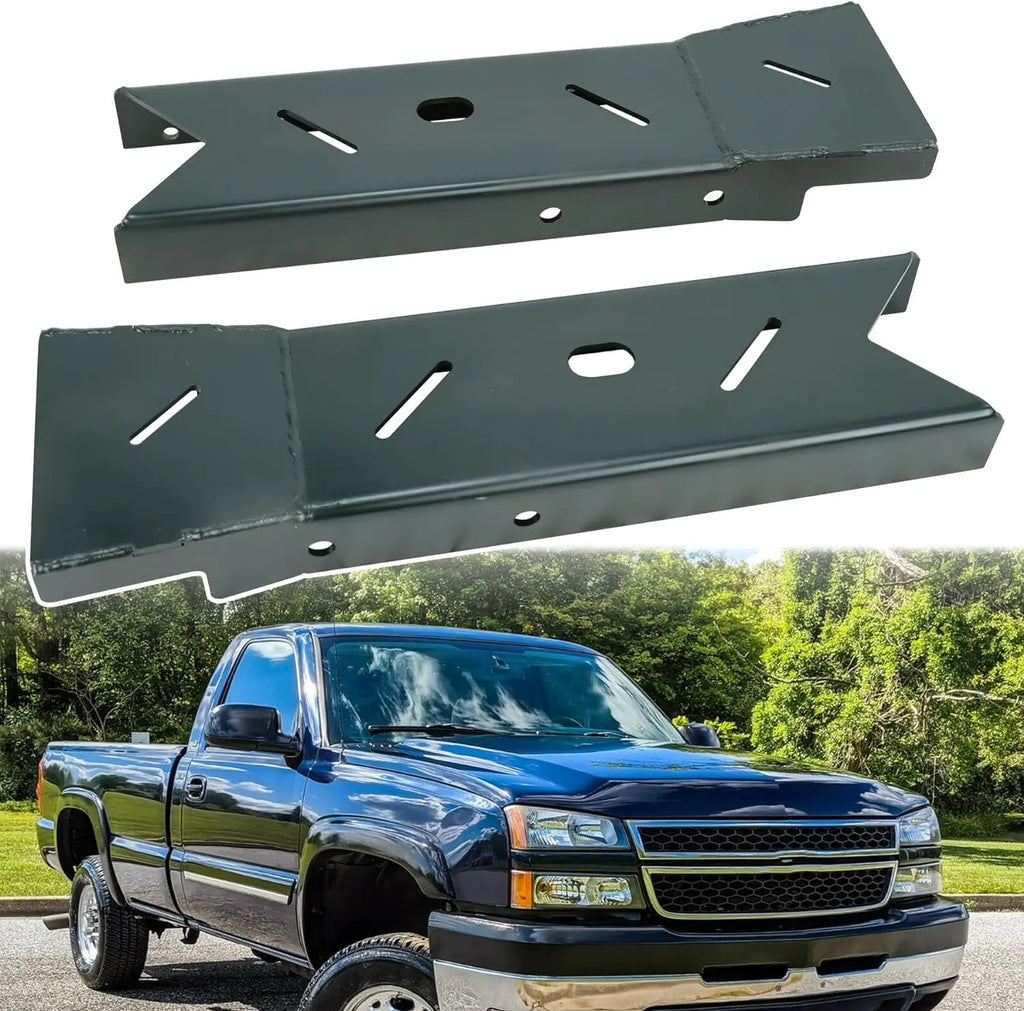 For 1999-2006 Chevy Silverado and GMC Sierra 1500 6'.6" Bed Truck Bed Over-Axle Frame Rust Repair Kit-1