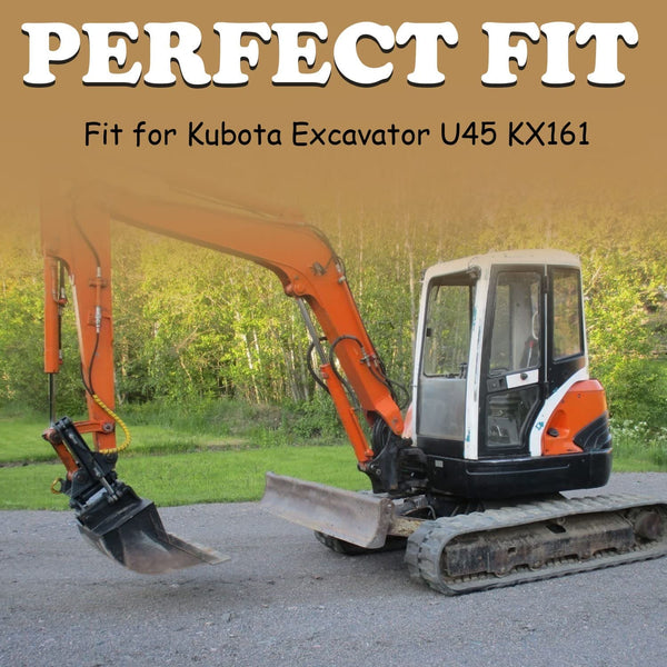 Excavator Quick Attach Bucket Ears Attachment for Kubota U45 KX161-2