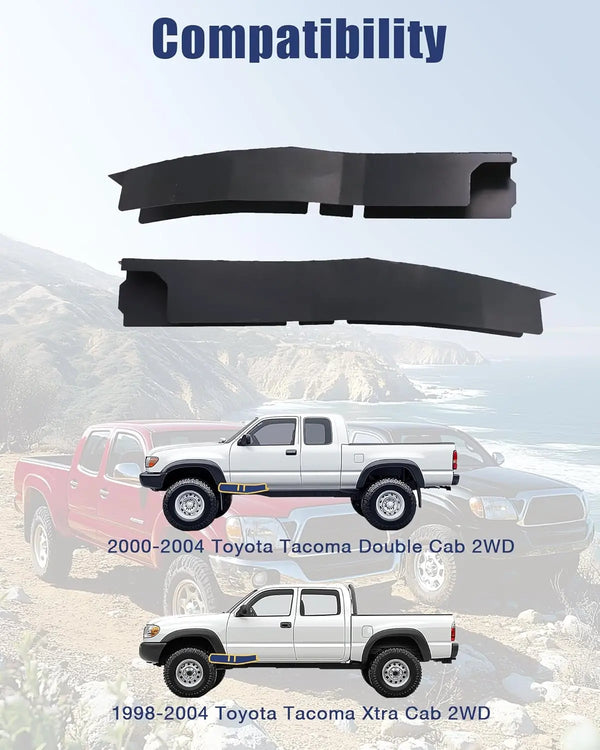 For Toyota Tacoma 1998-2004 Xtra Cab 2000-2004 Double Cab 2WD Front Frame Rust Repair Kit