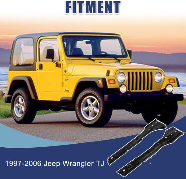 For 1997-2006 Jeep Wrangler TJ & LJ Torque Box Floor Supports Full Body Mount Rust Frame Repair-7