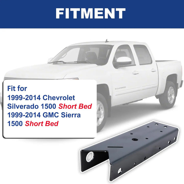 For 1999-2014 Chevy Silverado and GMC Sierra Rear Frame Rust Repair Kit-2