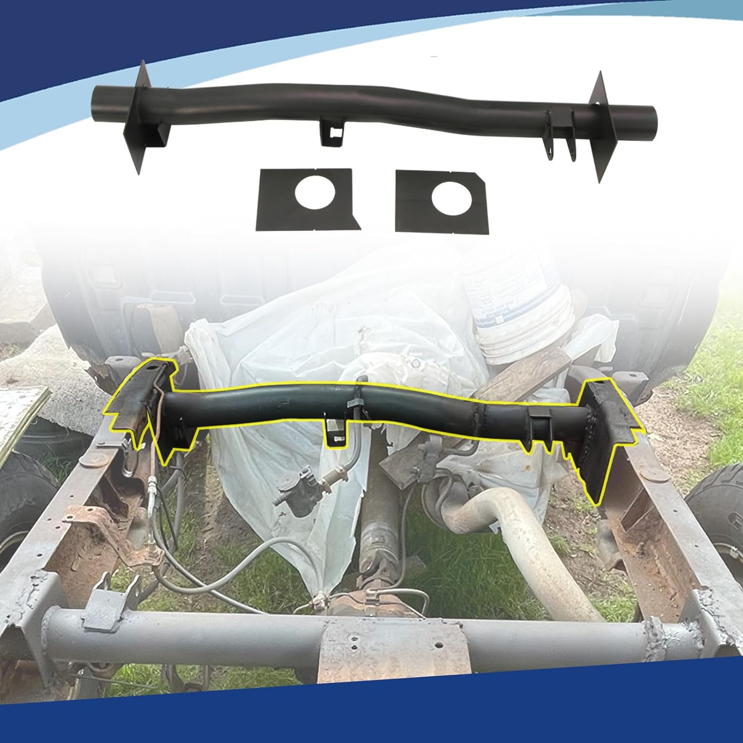 For 1999-2006 Chevy Silverado GMC Sierra Rear Tank Support Crossmember ...