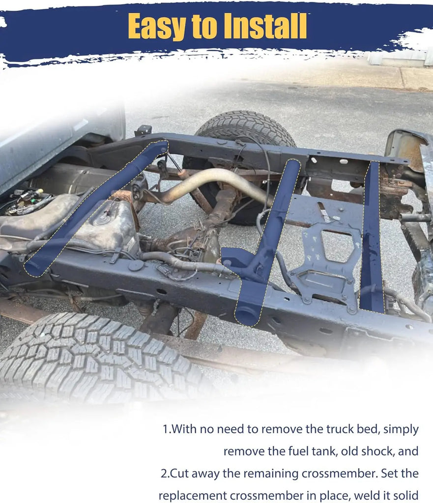 Mountainpeak Font Fuel Tank Suppot Cossmembe Kit With