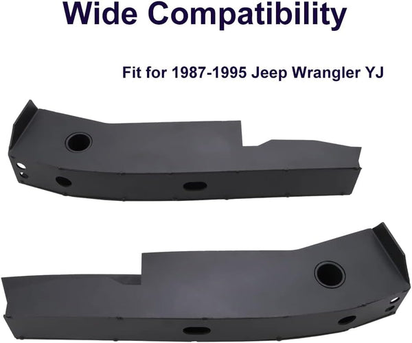 For 1987-1995 Jeep Wrangler YJ Mountainpeak 2PCS Rear Shackle Mount Frame Rust Repair-7
