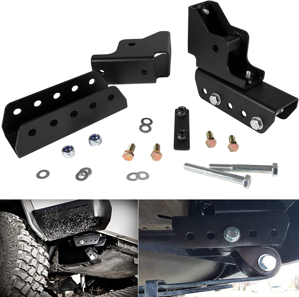 For 1984-2001 Jeep Cherokee XJ 1.5" Rear Shackle Relocation Kit-1