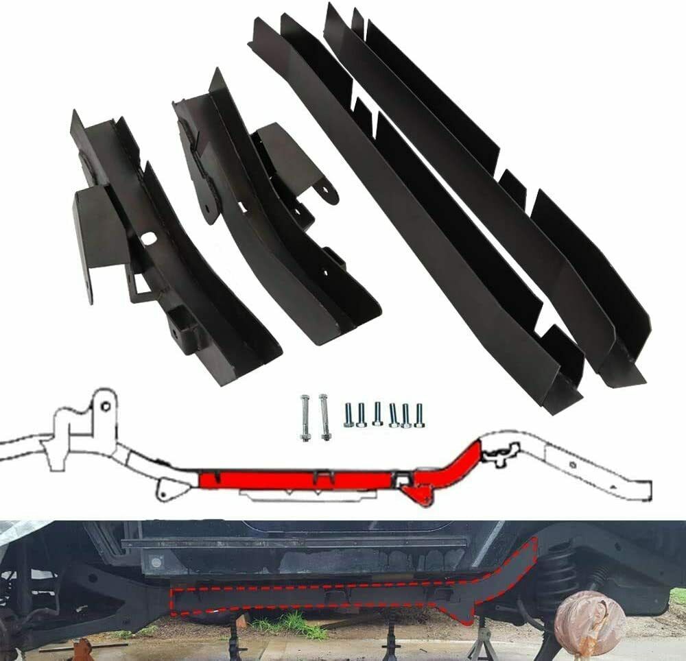 For 1997-2002 Jeep Wrangler TJ Rear Trail Arm and Skid Plate Center Frame Rust Repair